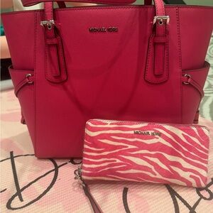 Michael Kors Pink Tote Bag